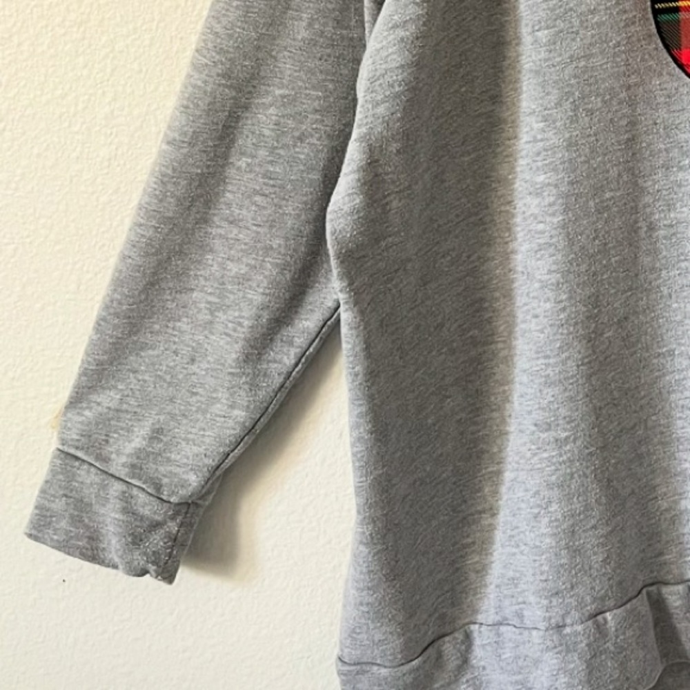 Disney Mickey Mouse Plaid Sweatshirt - image 4